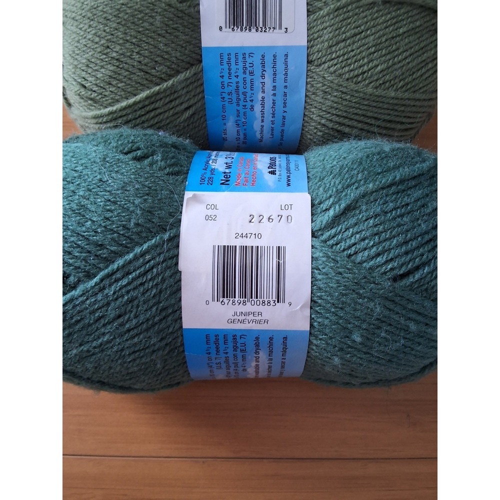 5 Skeins Of Patons Canadiana Yarn. 100% Acrylic, 100g‎ Each. Lot Of 5. NEW - Picture 6 of 8